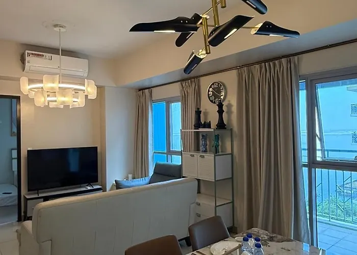 60 Sqm Oceanview 1 Bedroom 2 Pools & Gym Next To Okada, Airports, Moa Apartamento Manila