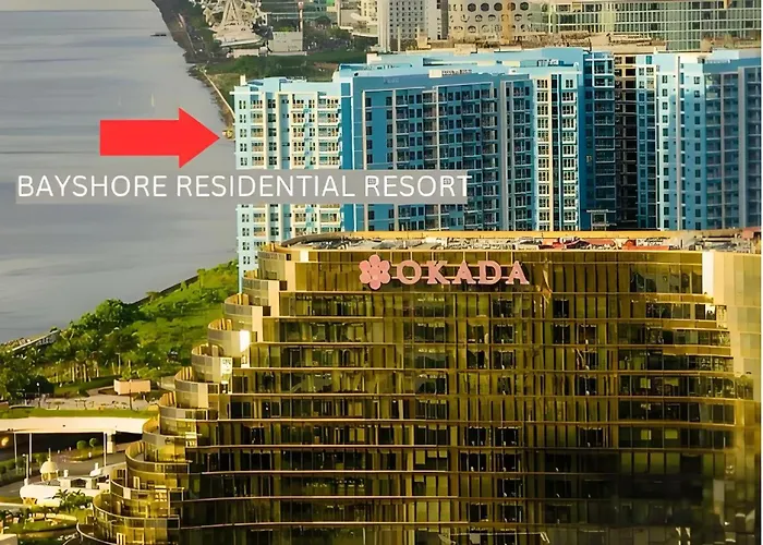 60 Sqm Oceanview 1 Bedroom 2 Pools & Gym Next To Okada, Airports, Moa Manila